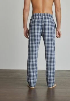 NextLIGHTWEIGHT CHECK 2 PACK STANDARD - Pyjamasbyxor - Navy Blue -Stil och Komfort Butik 041bdb2da54949afab11af74570e2e2b