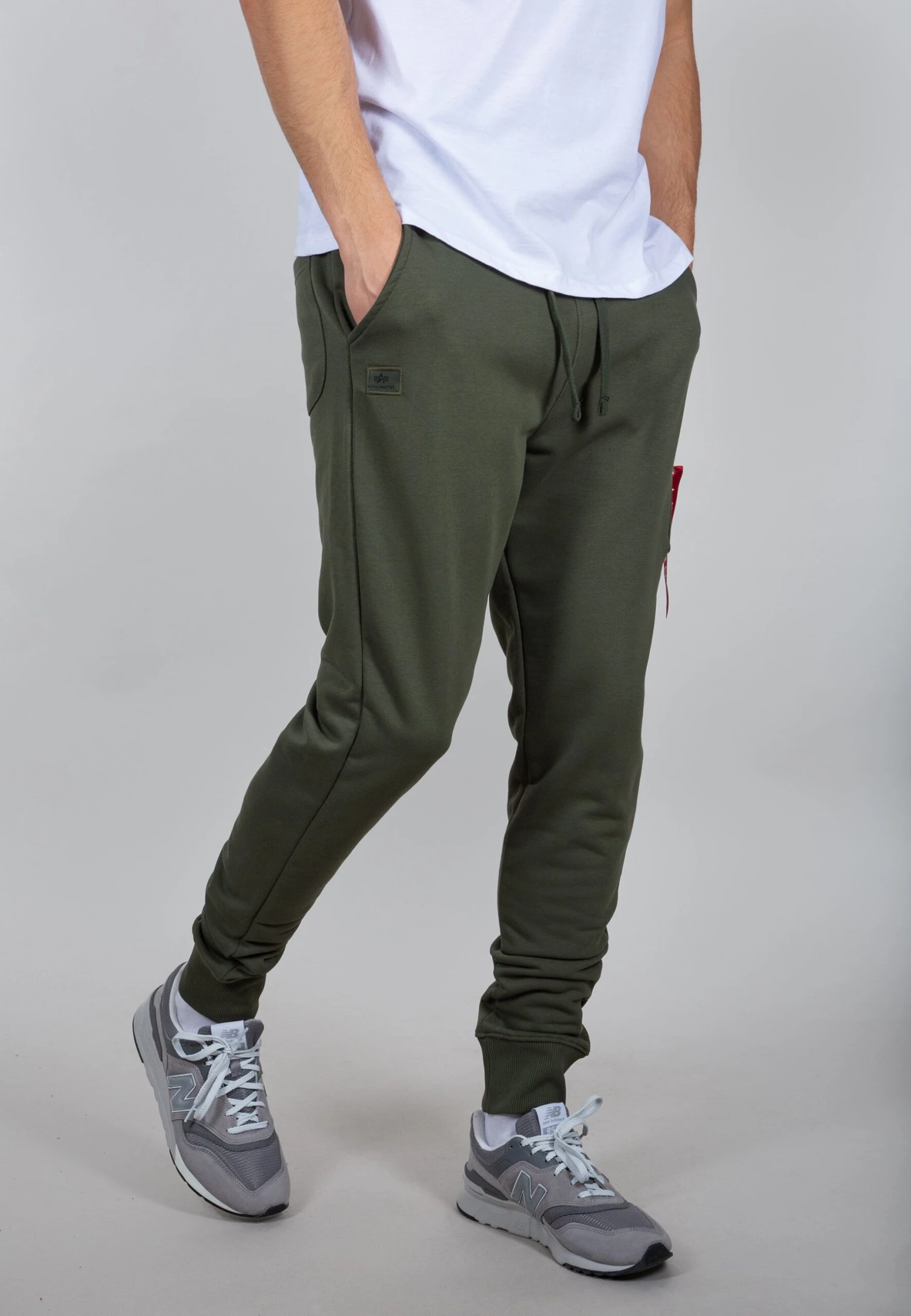 Alpha IndustriesX FIT SLIM CARGO PANT - Träningsbyxor - Dark Green 4 Alpha IndustriesX FIT SLIM CARGO PANT - Träningsbyxor - Dark Green - Bild 2