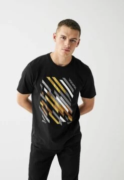 Next3 PACK - T-shirt Med Print - Black