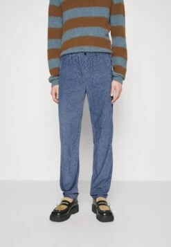 Emporio ArmaniPANTALONI - Tygbyxor - Blu Fiordo