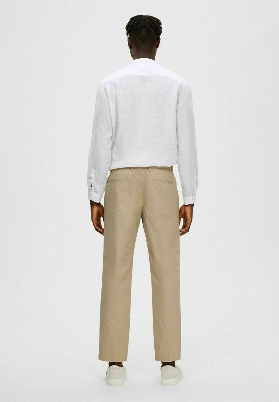 Selected HommeSTRAIGHT FIT - Tygbyxor - Incense 5 Selected HommeSTRAIGHT FIT - Tygbyxor - Incense - Bild 3