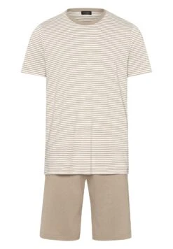 HanroSET KURZARM NIGHT DAY - Pyjamas - Greige Rings 12 HanroSET KURZARM NIGHT DAY - Pyjamas - Greige Rings -Stil och Komfort Butik 111de4f82b8b48bebf10941ad57e2445