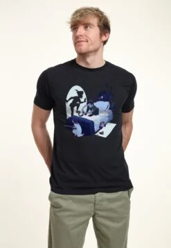 Henry TigerPETER PAN CANDID SHADOW - T-shirt Med Print - Navy Blue -Stil och Komfort Butik 11ac1c10684a423e8814e43c3aa9d8b6