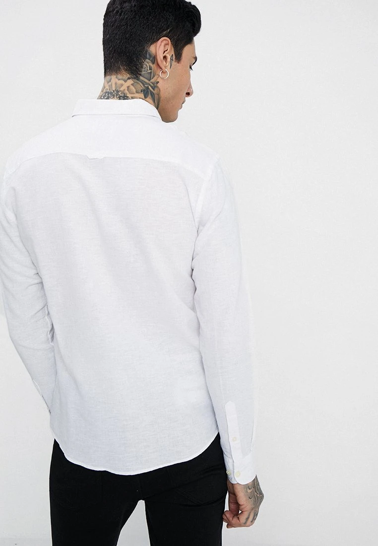 Only & SonsONSCAIDEN SOLID - Kostymskjorta - White 5 Only & SonsONSCAIDEN SOLID - Kostymskjorta - White - Bild 3