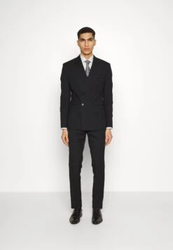Isaac DewhirstTEXTURE SUIT - Kostym - Black