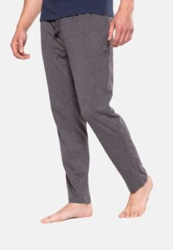 Threadbare2PK RENE - Pyjamasbyxor - Navy & Charcoal Marl