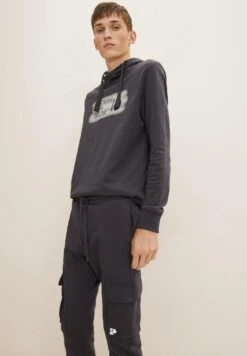 TOM TAILOR DENIMTräningsbyxor - Coal Grey