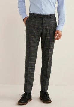 NextTRIMMED PRINCE OF WALES CHECK STANDARD - Chinos - Blue