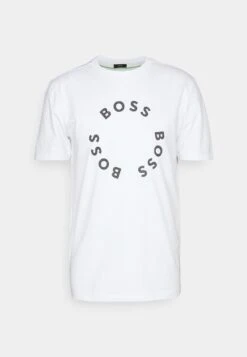 BOSSTEE - T-shirt Med Print - White 12 BOSSTEE - T-shirt Med Print - White -Stil och Komfort Butik 25950c2ac99a4ff0bb5ec6aabd6b04f0