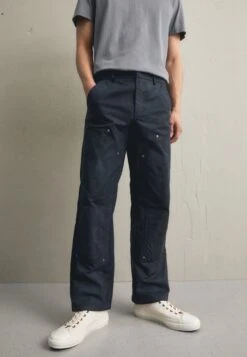 424PANTALONE UOMO MENS TROUSERS - Tygbyxor - Blue