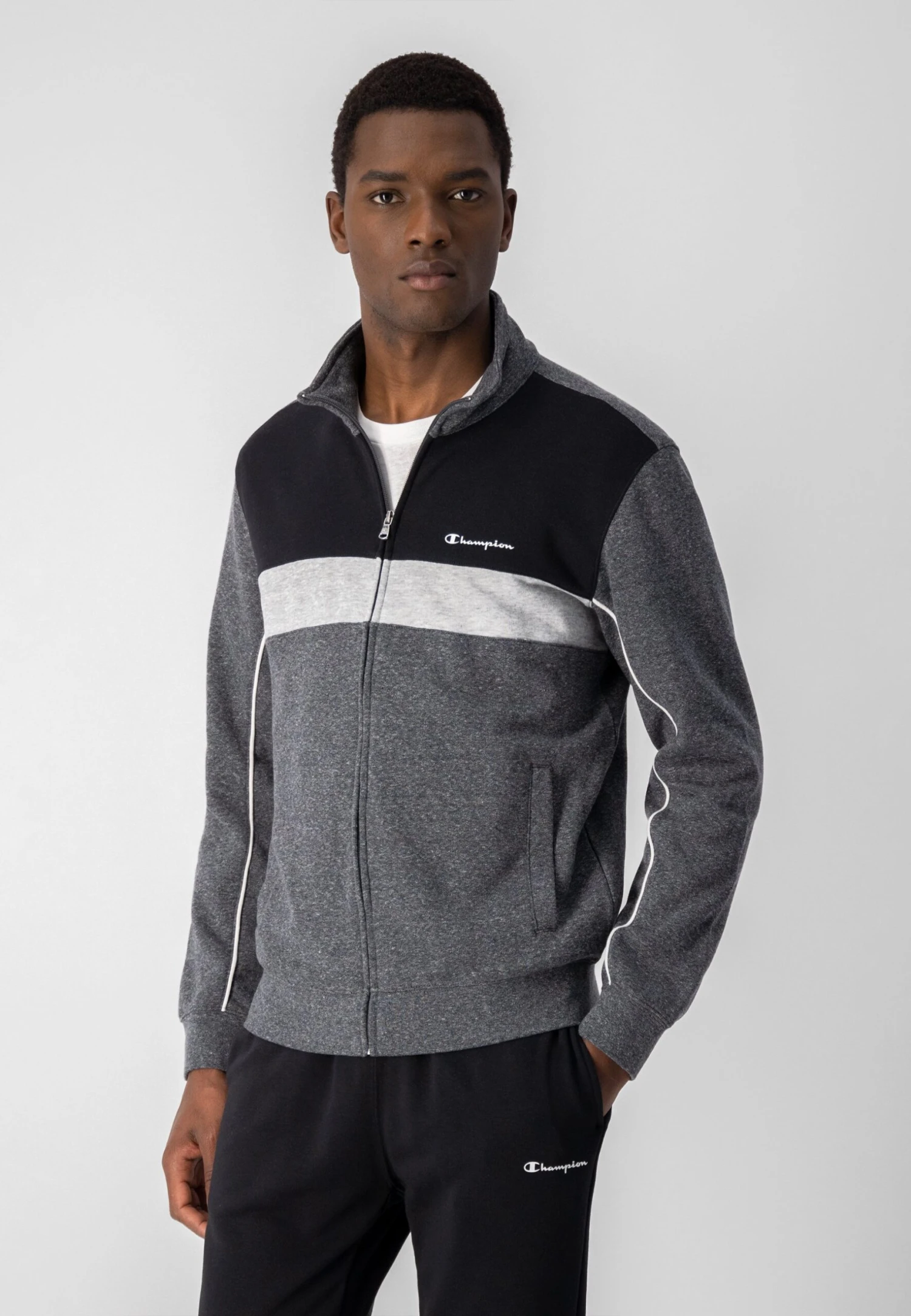 ChampionFULL ZIP - Träningsset - Grey 4 ChampionFULL ZIP - Träningsset - Grey - Bild 2