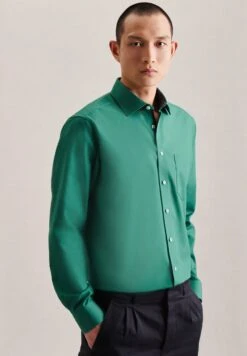 SeidenstickerREGULAR - Kostymskjorta - Green