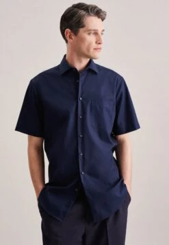 SeidenstickerREGULAR - Kostymskjorta - Dark Blue