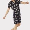 Chelsea PeersGECKO PRINT REVERE COLLAR - Pyjamas - Navy 2 Chelsea PeersGECKO PRINT REVERE COLLAR - Pyjamas - Navy -Stil och Komfort Butik 33fe92e569264d0fae3c332af9f35e44