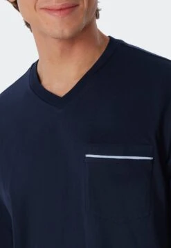 SchiesserSET COMFORT FIT - Pyjamas - Dunkelblau 10 SchiesserSET COMFORT FIT - Pyjamas - Dunkelblau -Stil och Komfort Butik 37bea64737fa4ff5882dd3ec13a16561