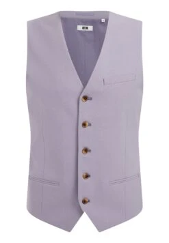 WE FashionSLIM FIT MET STRETCH - Kostymväst - Violet