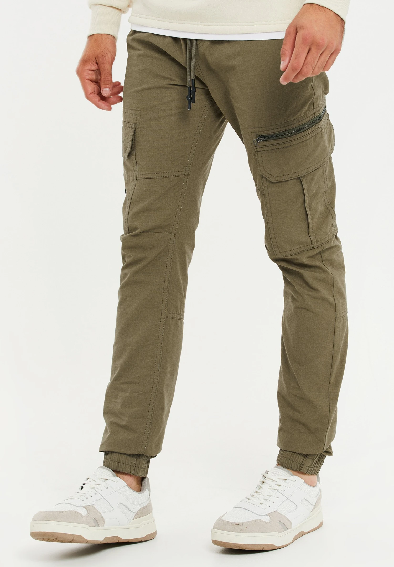 ThreadbareCargobyxor - Khaki 3 ThreadbareCargobyxor - Khaki