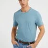 GuessREGULAR FIT - T-shirt - Bas - Himmelblau -Stil och Komfort Butik 3be397bfe07147d2a45f04bd385efe15