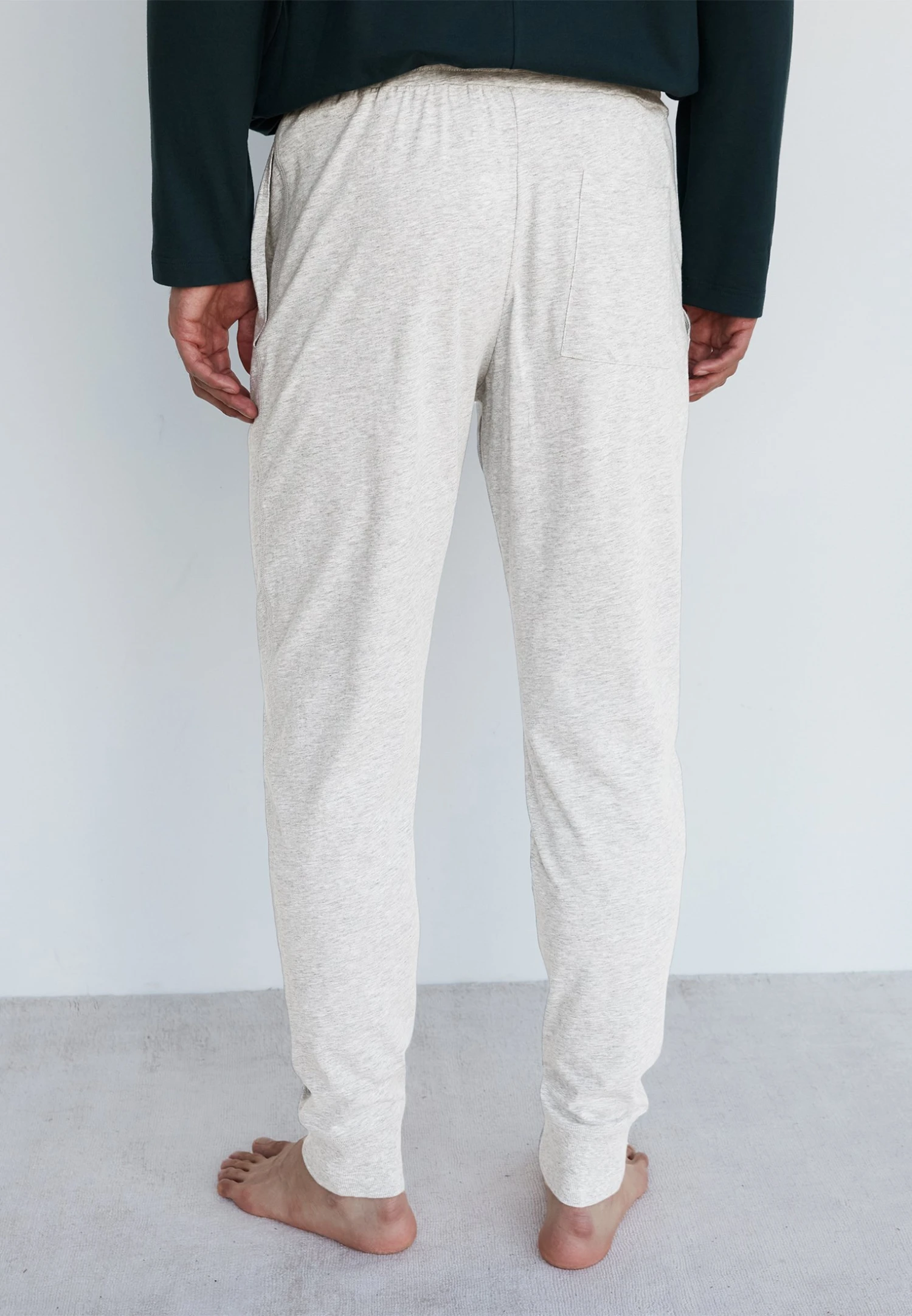 Marc O'PoloPyjamasbyxor - Hellgrau Mel 4 Marc O'PoloPyjamasbyxor - Hellgrau Mel - Bild 2