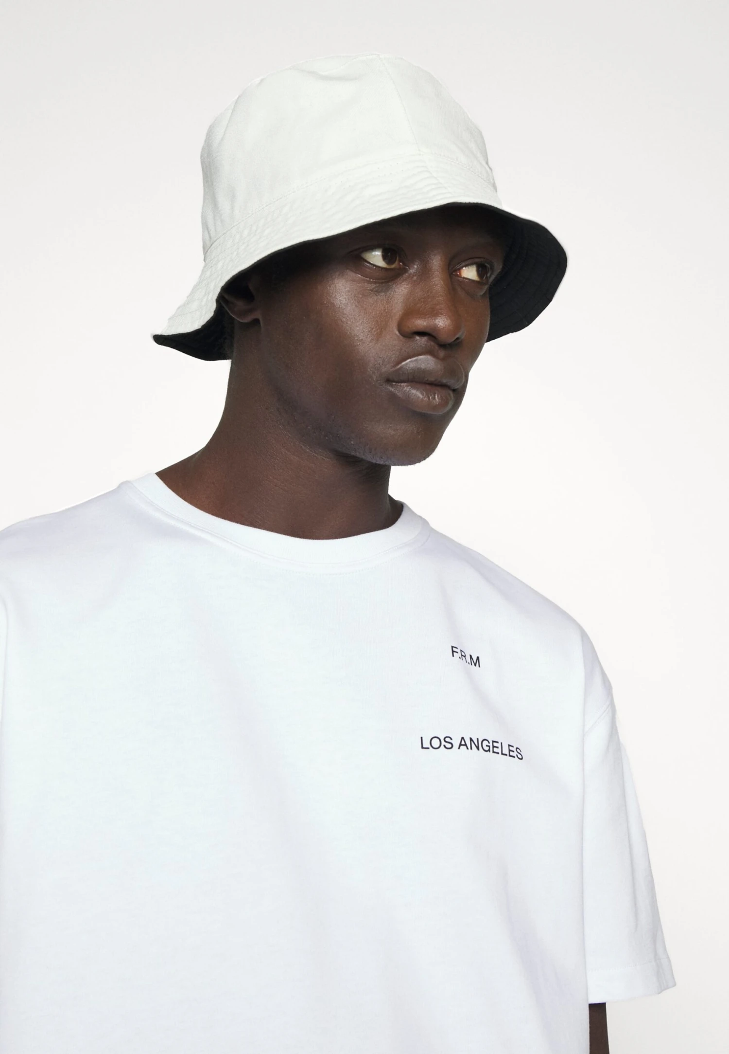 FRAMEFRAME LOGO GRAPHIC - T-shirt - Bas - Blan 6 FRAMEFRAME LOGO GRAPHIC - T-shirt - Bas - Blan - Bild 4