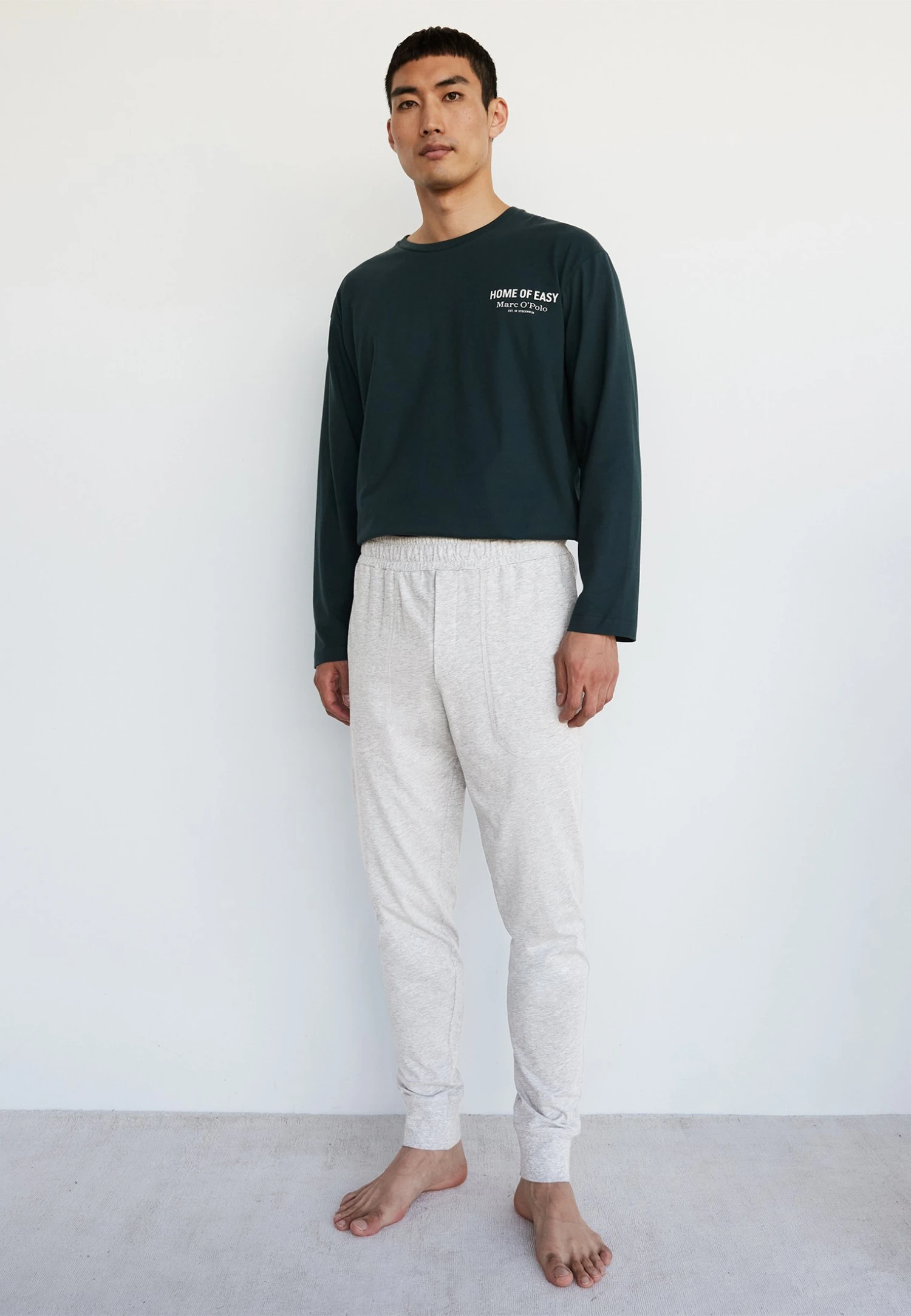 Marc O'PoloPyjamasbyxor - Hellgrau Mel 3 Marc O'PoloPyjamasbyxor - Hellgrau Mel