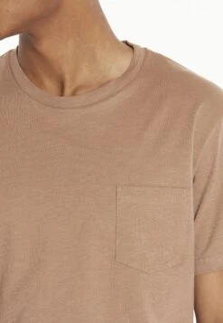 BY GARMENT MAKERSW POCKET - T-shirt - Bas - Light Brown -Stil och Komfort Butik 461da15796c946f09afb6c56ee5df19d