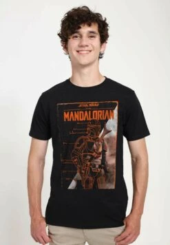 Henry TigerSTAR WARS: MANDALORIAN GALLERY POSTER UNISEX - T-shirt Med Print - Black