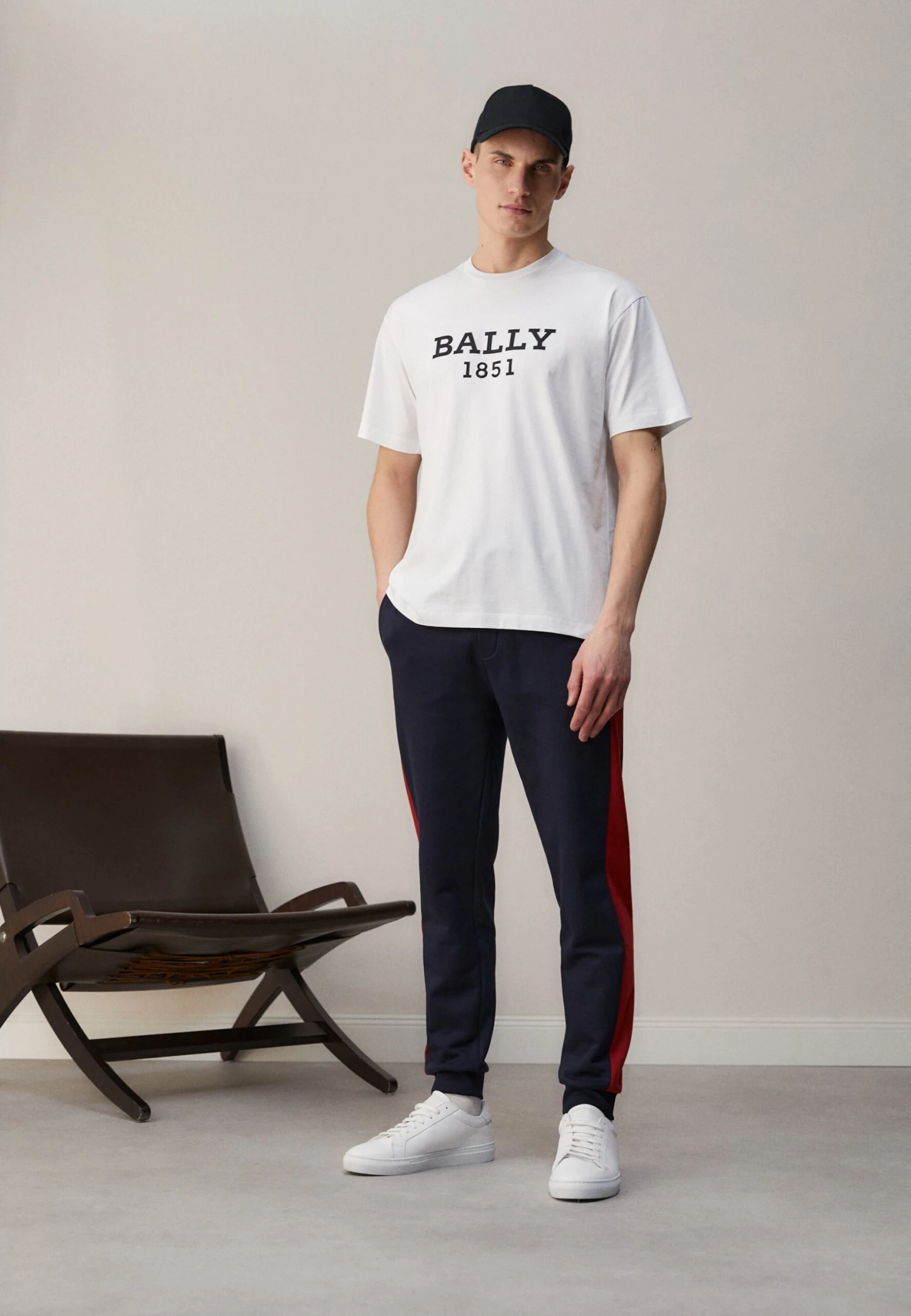 BallyTräningsbyxor - Ink/bally Red 4 BallyTräningsbyxor - Ink/bally Red - Bild 2