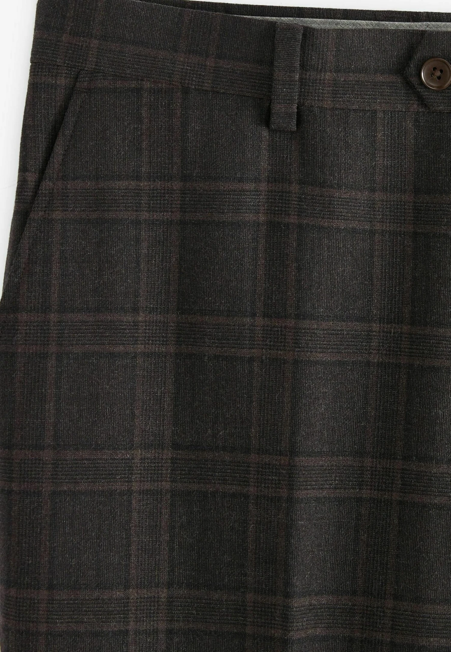 NextSIGNATURE CHECK STANDAR - Kostymbyxor - Brown 9 NextSIGNATURE CHECK STANDAR - Kostymbyxor - Brown - Bild 7