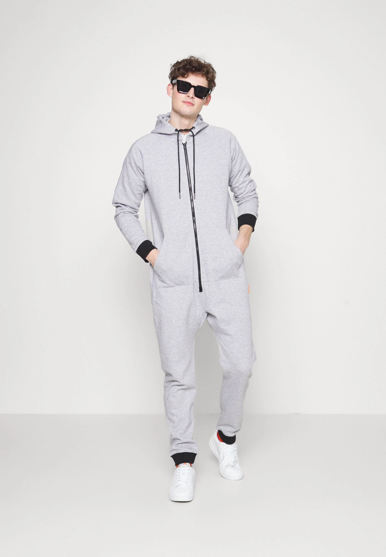 OppoSuitsGREY MELANGE - Overall / Jumpsuit - Grey 4 OppoSuitsGREY MELANGE - Overall / Jumpsuit - Grey - Bild 2