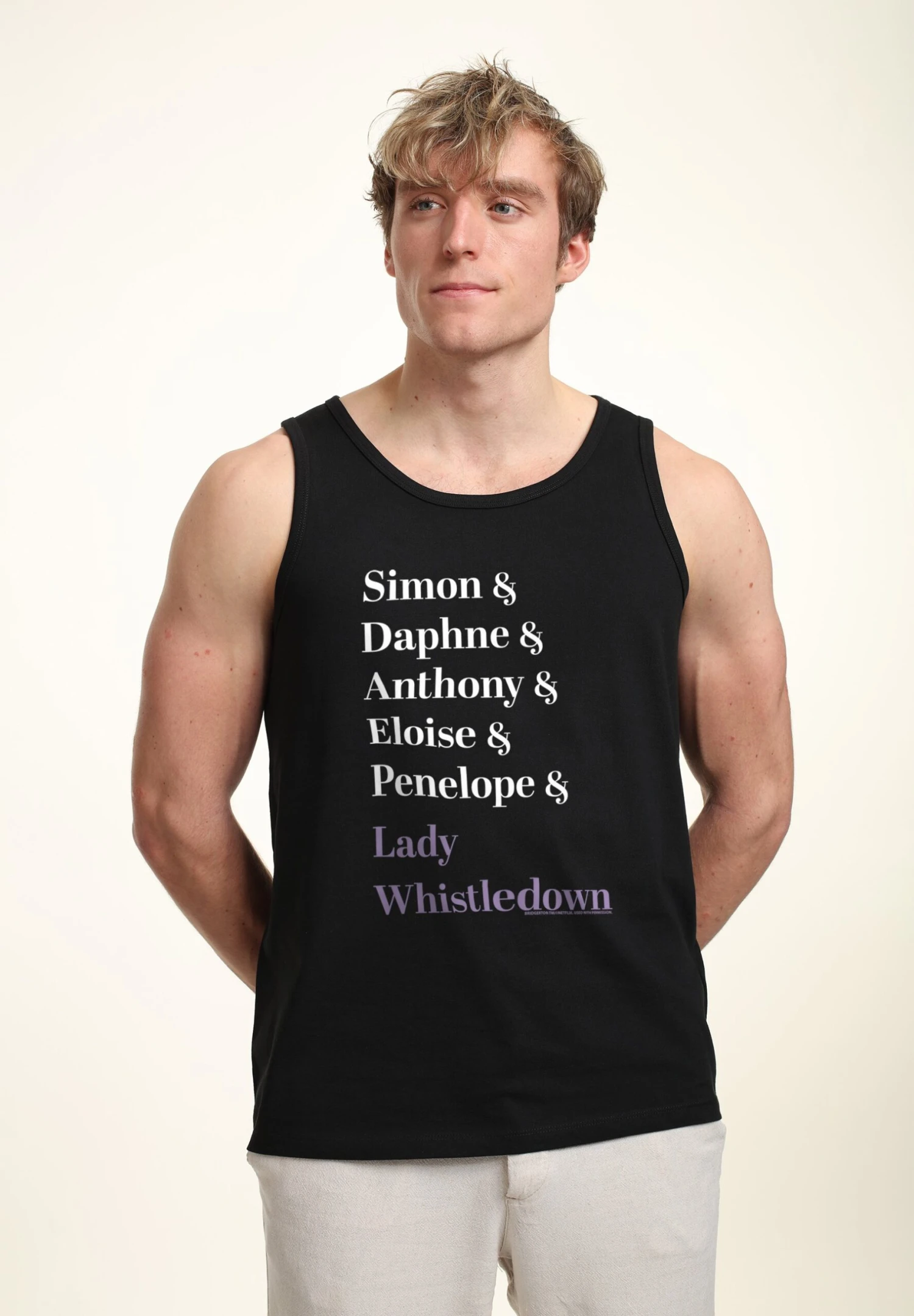 Henry TigerBRIDGERTON NAME STACK - Linne - Black 6 Henry TigerBRIDGERTON NAME STACK - Linne - Black - Bild 4