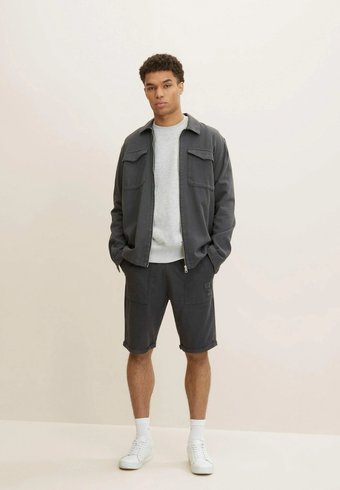 TOM TAILORCHINO - Träningsbyxor - Black 4 TOM TAILORCHINO - Träningsbyxor - Black - Bild 2