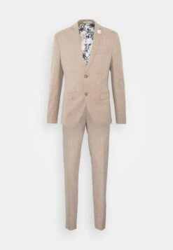 Isaac DewhirstWEDDING COLLECTION - SLIM FIT SUIT - Kostym - Beige -Stil och Komfort Butik 6413bded36504355baf59017b33d14f6