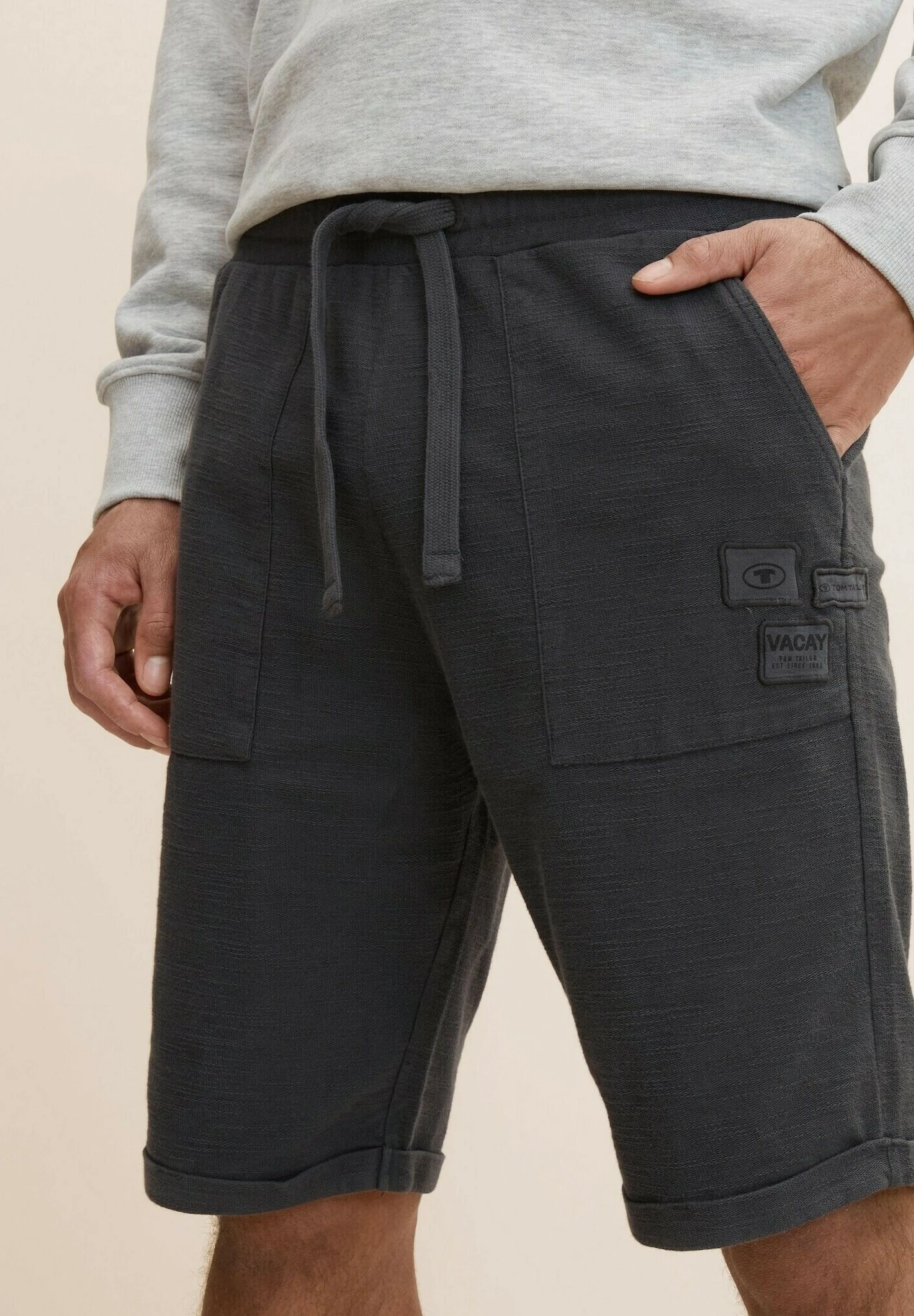 TOM TAILORCHINO - Träningsbyxor - Black 6 TOM TAILORCHINO - Träningsbyxor - Black - Bild 4