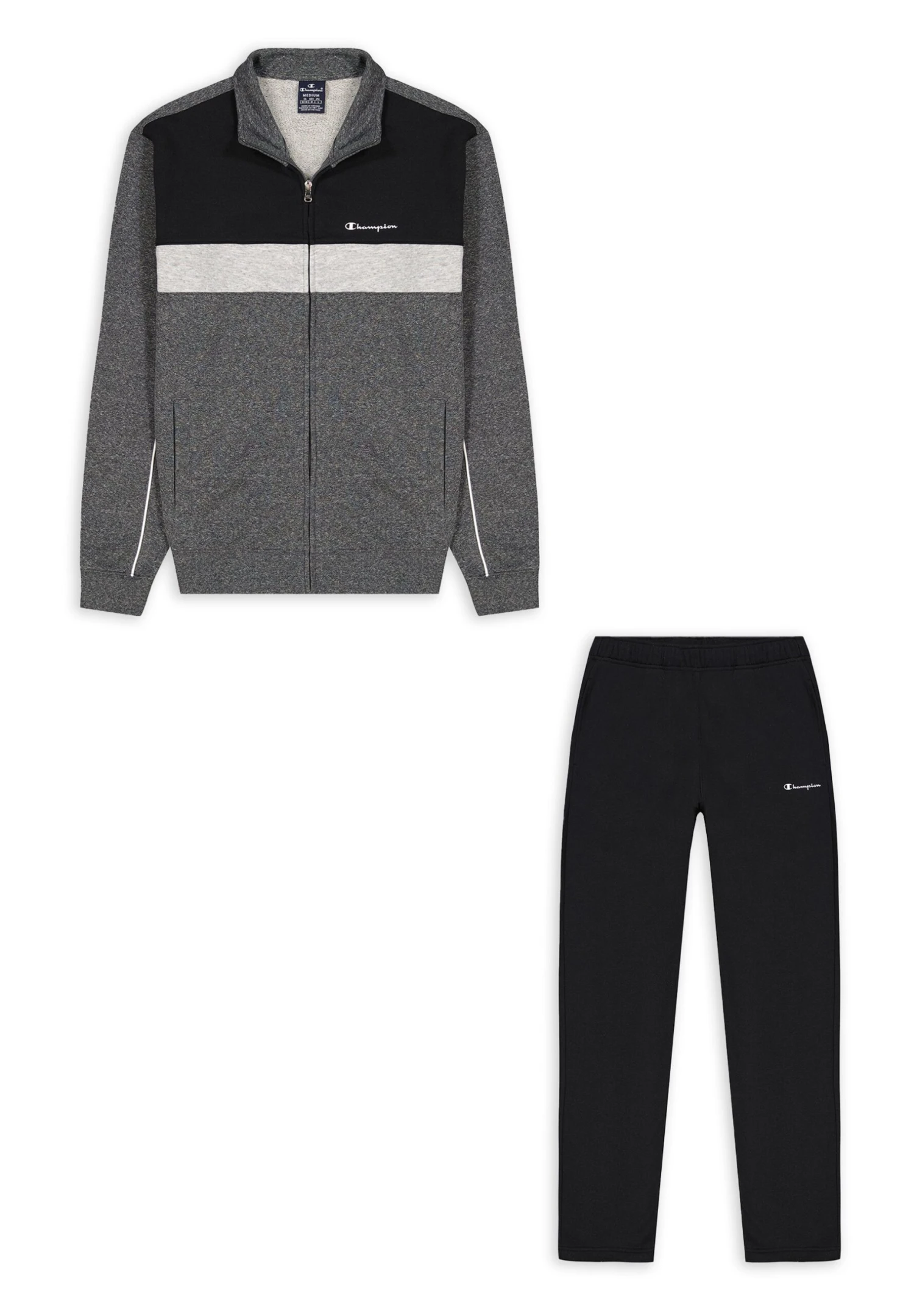 ChampionFULL ZIP - Träningsset - Grey 6 ChampionFULL ZIP - Träningsset - Grey - Bild 4