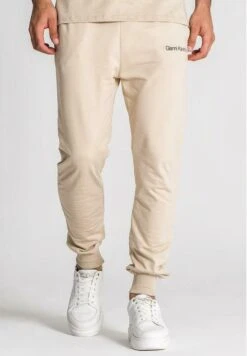 Gianni KavanaghESSENTIAL MICRO JOGGERS - Träningsbyxor - Beige