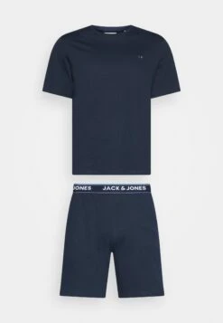 Jack & JonesJACAUSTIN TEE AND SHORTS SET - Pyjamas - Navy Blazer