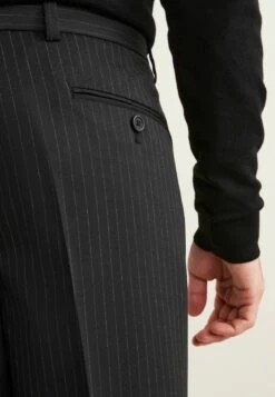 NextTRIMMED FORMAL REGULAR FIT - Tygbyxor - Black -Stil och Komfort Butik 70d332ae31e043f490bb79d3e3c66125