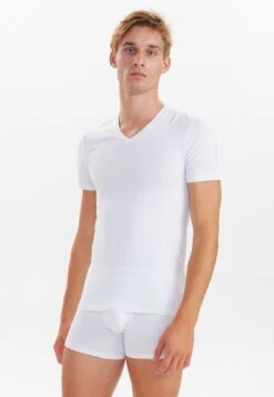 JBSV-NECK 2 PACK - Pyjamasöverdel - White