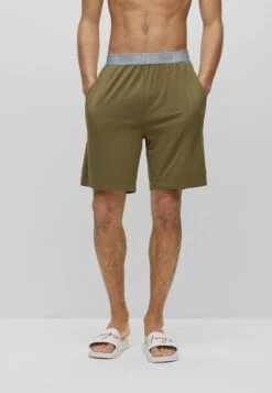 Stil och Komfort Butik 32 HUGOUNITE - Pyjamasbyxor - Open Green Five