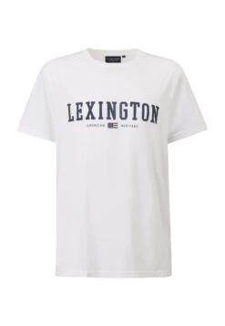LexingtonJUSTIN - T-shirt Med Print - White 9 LexingtonJUSTIN - T-shirt Med Print - White -Stil och Komfort Butik 787e3c430b354567b96824e6f45402be