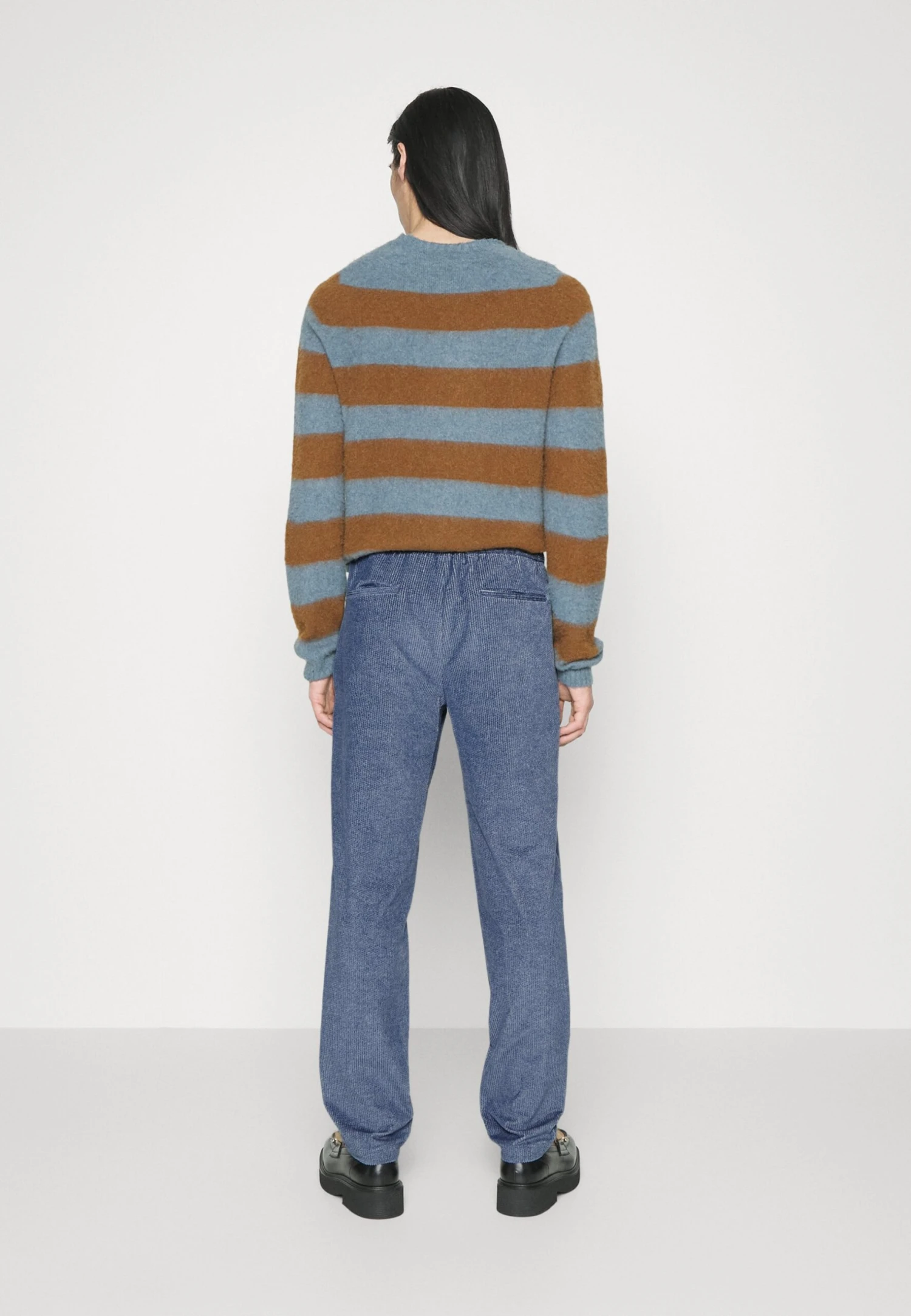 Emporio ArmaniPANTALONI - Tygbyxor - Blu Fiordo 5 Emporio ArmaniPANTALONI - Tygbyxor - Blu Fiordo - Bild 3