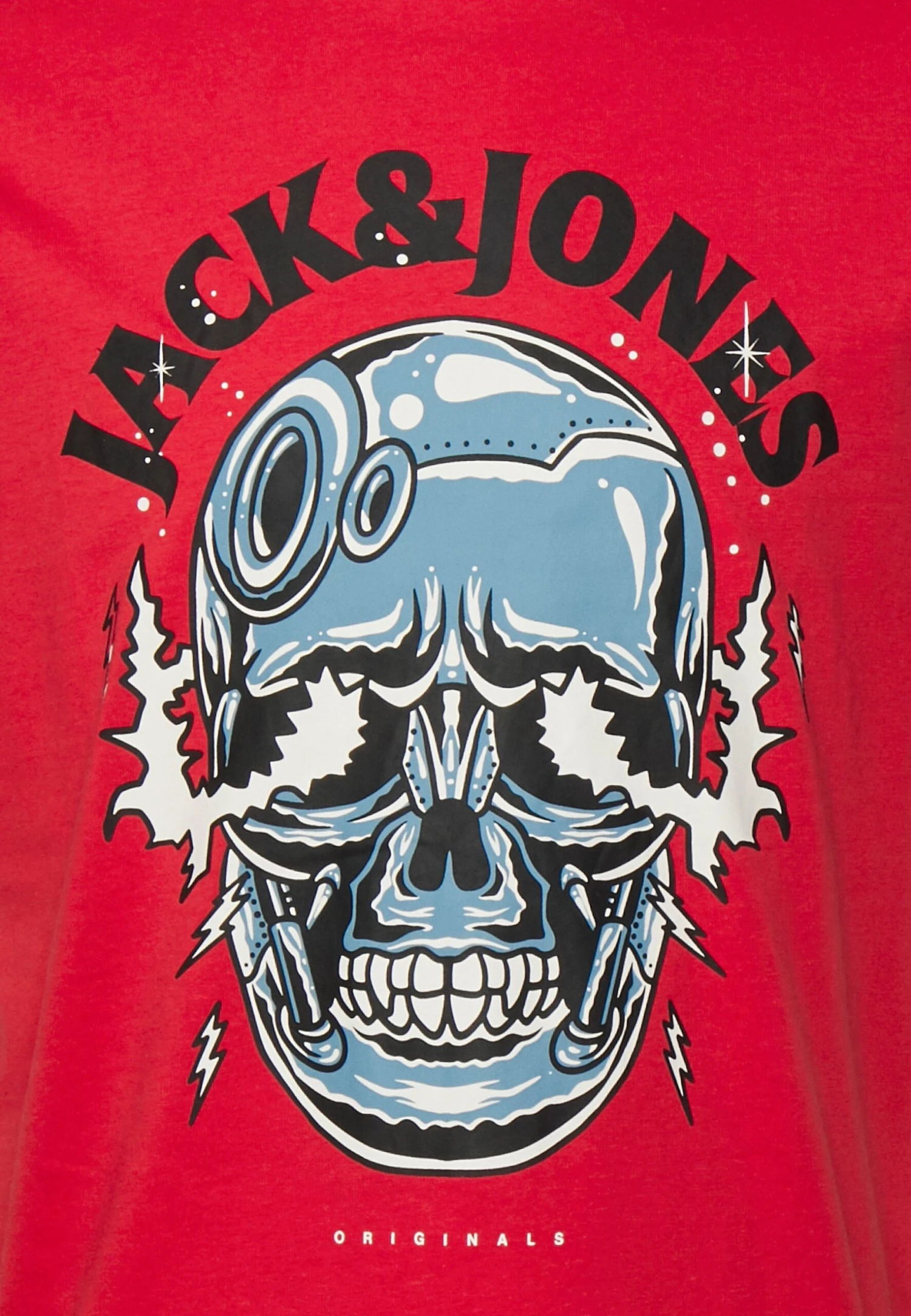Jack & JonesJORCROWN SKULL TEE CREW NECK - T-shirt Med Print - Rococco Red 7 Jack & JonesJORCROWN SKULL TEE CREW NECK - T-shirt Med Print - Rococco Red - Bild 5
