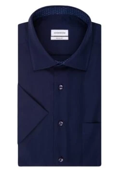 SeidenstickerREGULAR - Kostymskjorta - Dark Blue -Stil och Komfort Butik 7f0b76490a884e8b955a853e245efac9