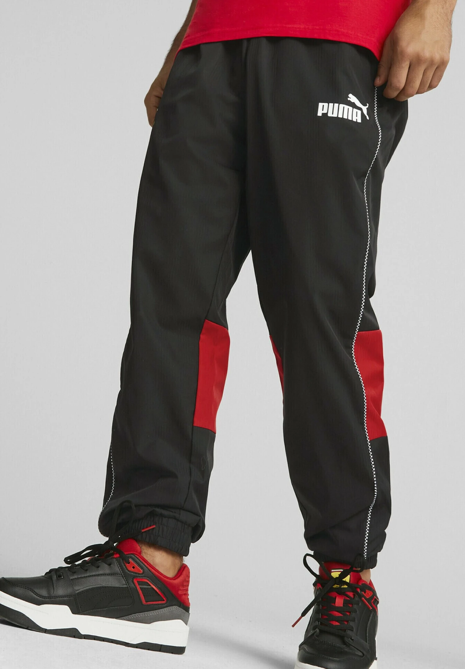 PumaSCUDERIA FERRARI - Träningsbyxor - Black 3 PumaSCUDERIA FERRARI - Träningsbyxor - Black