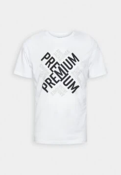 JACK&JONES Premium Jack & Jones PREMIUMJPRBLACROSS TEE CREW NECK - T-shirt Med Print - White -Stil och Komfort Butik 824f16c8dd37418397ab7465c292136a