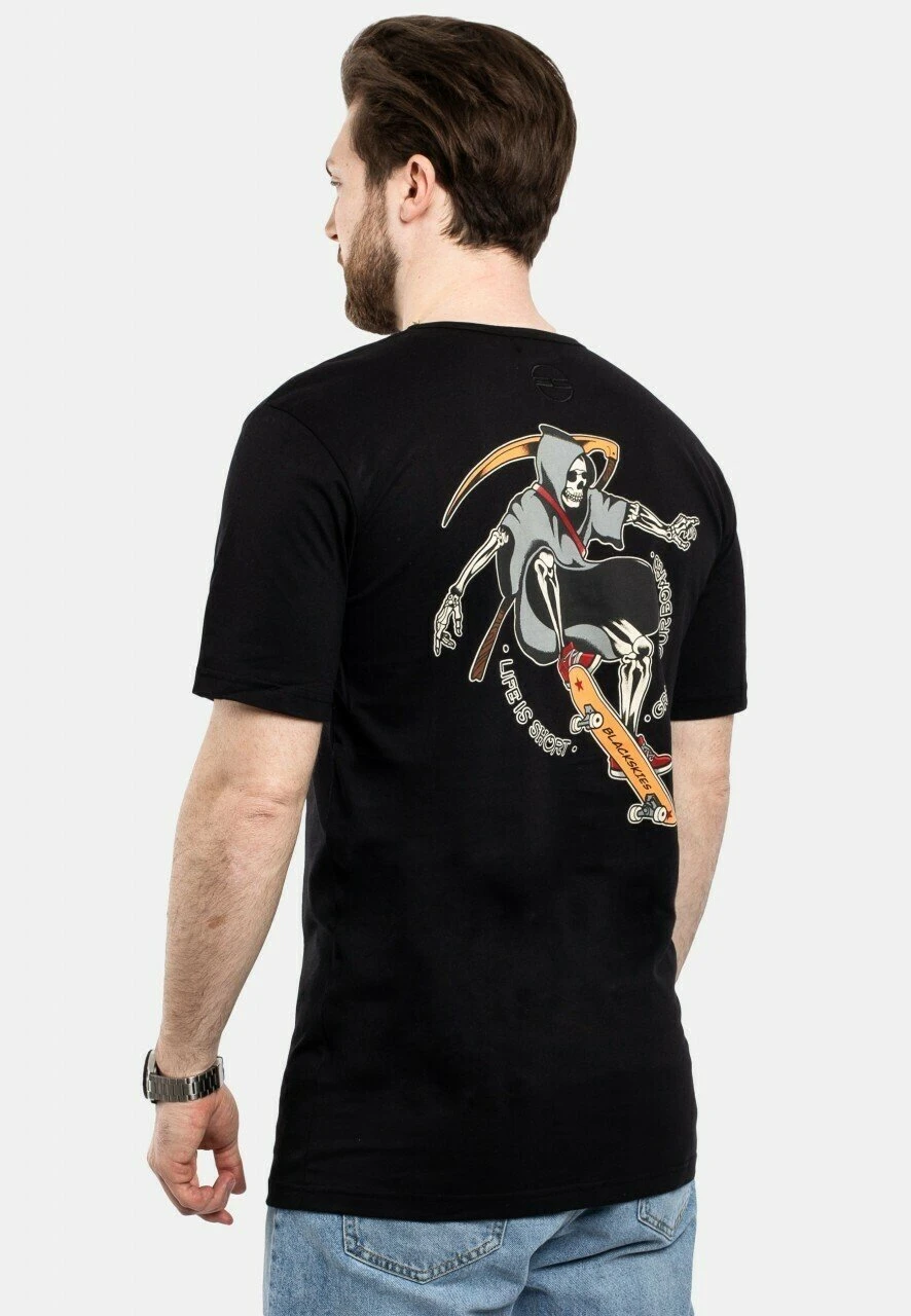 BlackskiesT-shirt Med Print - Black End 5 BlackskiesT-shirt Med Print - Black End - Bild 3