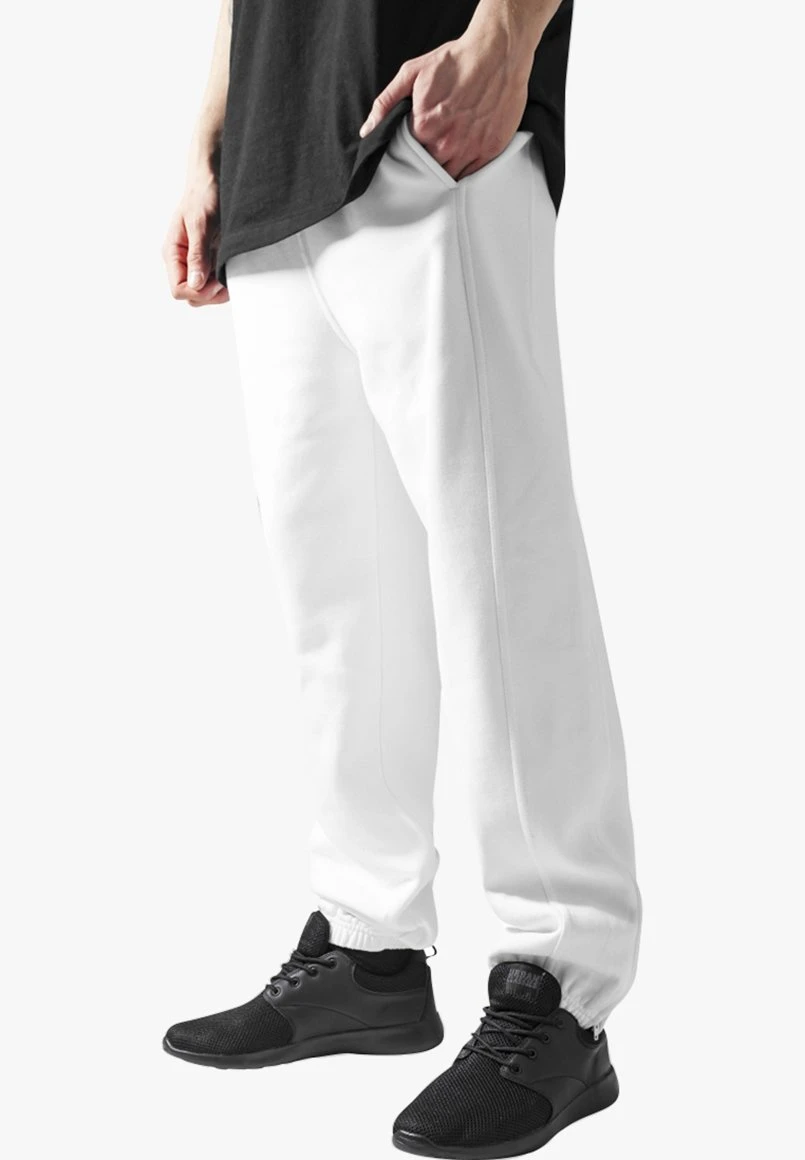 Urban ClassicsSWEATPANTS SP - Träningsbyxor - White 3 Urban ClassicsSWEATPANTS SP - Träningsbyxor - White