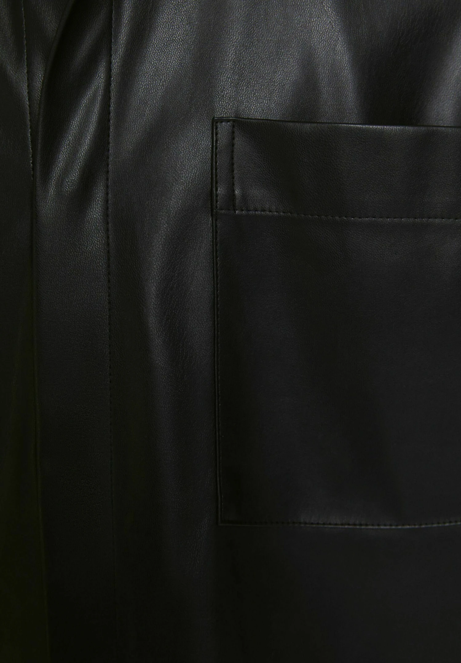 BershkaSEMI - Tygbyxor - Black 7 BershkaSEMI - Tygbyxor - Black - Bild 5