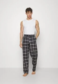 Pier One2 PACK - Pyjamasbyxor - Dark Blue